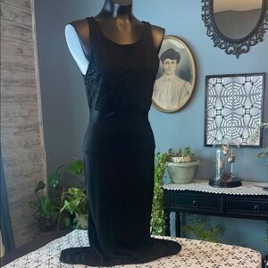 All that Jazz Black Maxi Dress